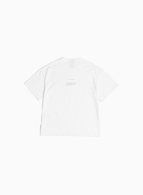LOGO PATCH T-SHIRT (OFF WHITE)