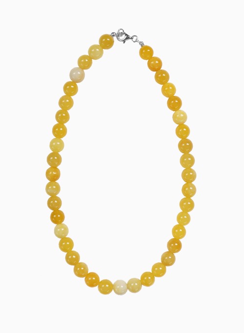 YELLOW MIX NECKLACE