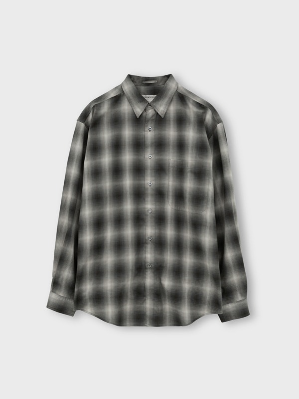 STEADY SHIRT (OMBRE BLACK)