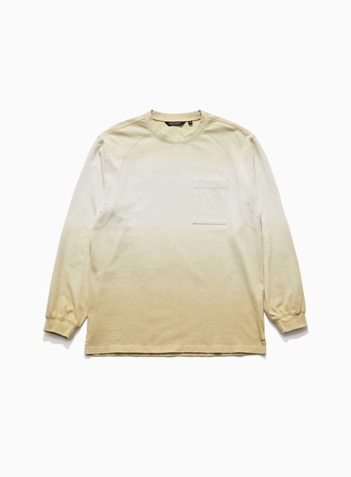 DYED CPO LONG SLEEVE (TIE DYED BEIGE)
