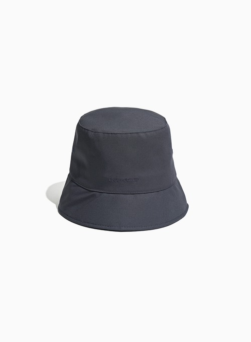 LOGO BUCKET HAT (CHARCOAL BLUE)