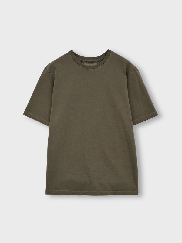 WASHED T SHIRT (WASHED BROWN)